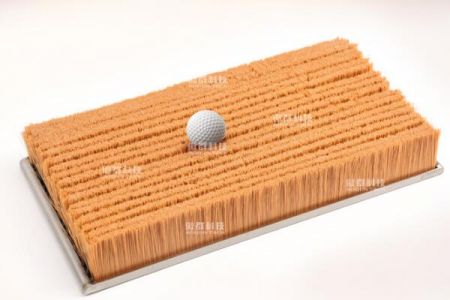 傲群科技推出高性能高爾夫球沙坑毛刷，提升室內練習體驗