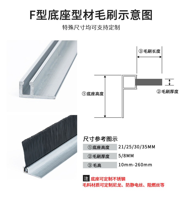 機柜密封毛刷詳情圖11