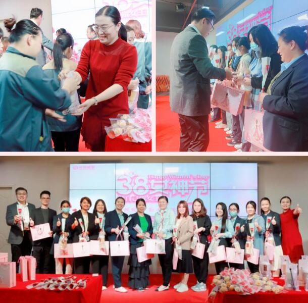 傲群婦女節(jié)慶祝活動現(xiàn)場